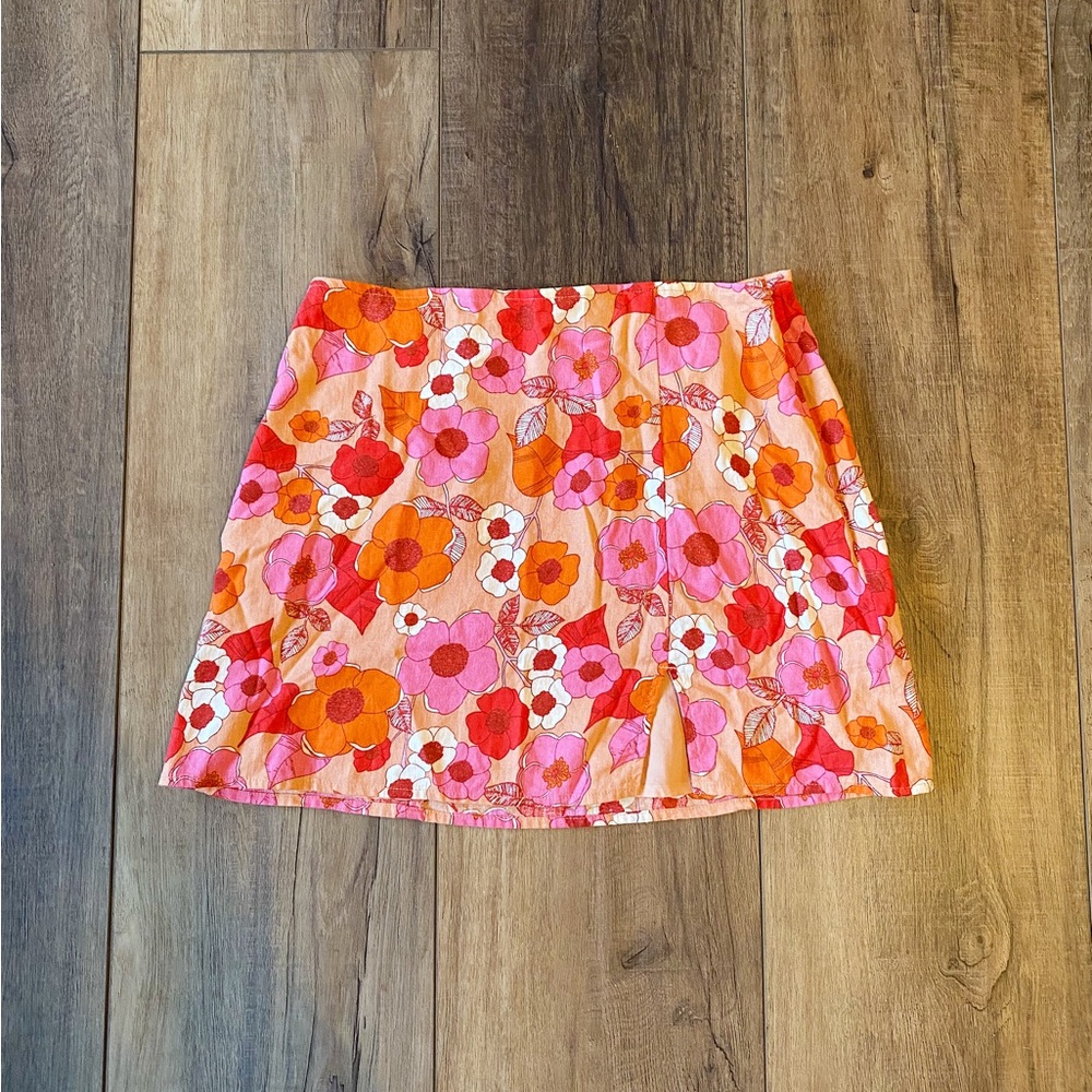 Urban Outfitters Flower Power Miniskirt